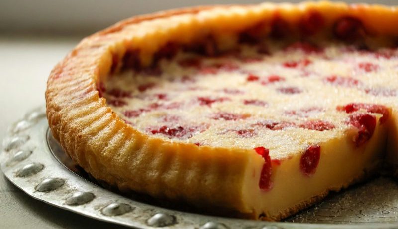 Pastel de cereza tipiico alemán